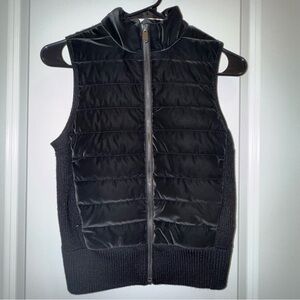 Athleta | Black Hanover Hybrid Vest | Women’s | XXS